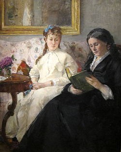 Berthe Morisot, πορτραίτα της μητέρας και αδελφής της καλλιτέχνιδας Marie-Joséphine & Edma 1869/70